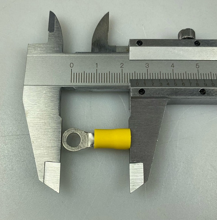Клемма п/изол. SG57614, TRI-5,5-5, 5,3мм, 2,5-6,0 кв.мм, желт. (тип О)