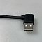 Кабель GCR-AUM5AM-BB2S-0.2m (usb угловой)