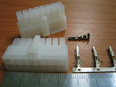 Разъем Mini-Fit MF-16F (гнездо)