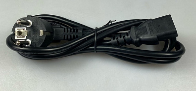 Кабель питания D03+C13 "Netko" 0.75mm2 1,8 м (евровилка-штекер IEC C13)