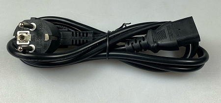 Кабель питания D03+C13 "Netko" 0.75mm2 1,8 м (евровилка-штекер IEC C13)
