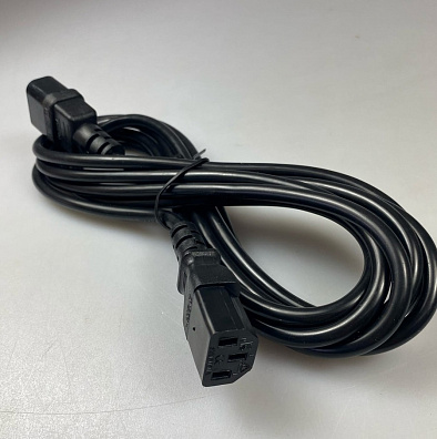 Кабель питания (удлинитель UPS 3x0,75) 3.0m Dahan DH-AN23-1008-3 VDE EURO 220V 16A