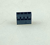 Колодка гнездовая BLS2-4 (DS1071-01-1*4 FCB) "Connfly"