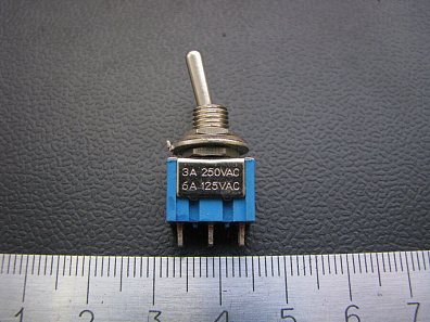 Тумблер SS-309 (PST-11B, MTS102) ON-ON