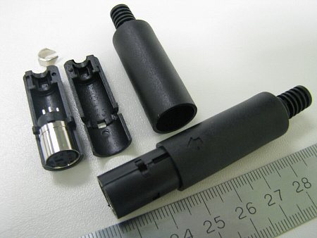 Разъем MiniDIN-6 MDN-6J (F) (гнездо)