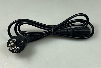 Кабель питания D03+C13 "Netko" 0.5mm2 1,8 м (евровилка-штекер IEC C13)