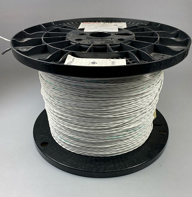 Кабель 55PC1124-24-2/6-9CS2502 Raychem (2х0,2, красный, голуб., Белая оболочка)