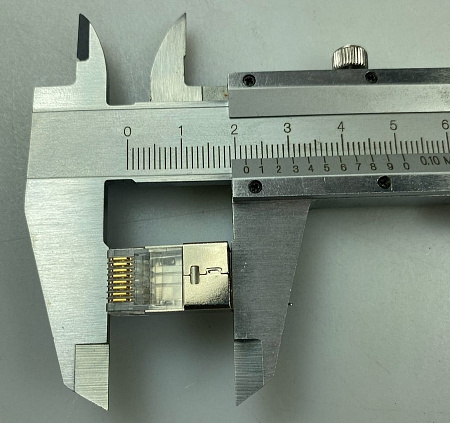 Разъем  PLUG-8P8C-UV-C6-TW-SH-10 "Hyperline"