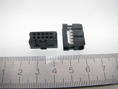 Разъем IDC-10F (розетка)