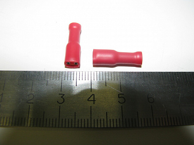 Клемма изол. 2,8мм 0,25-1,5 кв.мм  (гнездо)