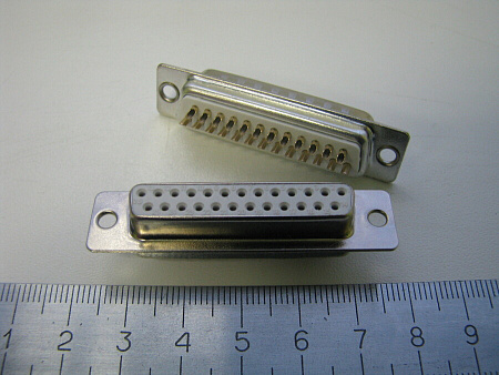 Разъем D-Sub DB-25F (гнездо)