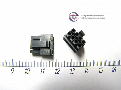 Колодка гнездовая Micro-Fit 3.0 43025-0800 "Molex"