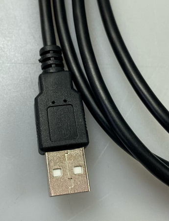 Кабель соединительный USB A - mini USB B 2.0 (1,8 м, Черный)