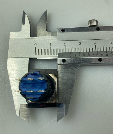 Кнопка с подсветкой AR-SD16-22CFD красная 24В