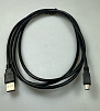 Кабель соединительный USB A - mini USB B 2.0 (1,8 м, Черный)
