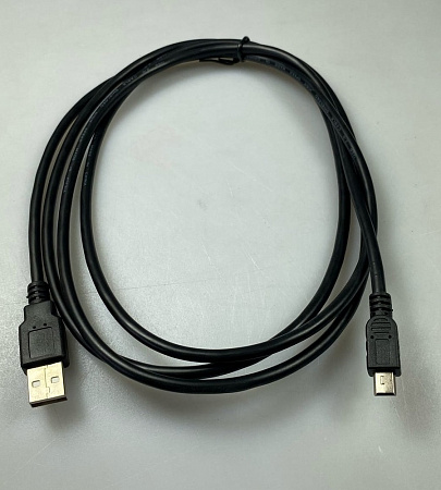 Кабель соединительный USB A - mini USB B 2.0 (1,8 м, Черный)