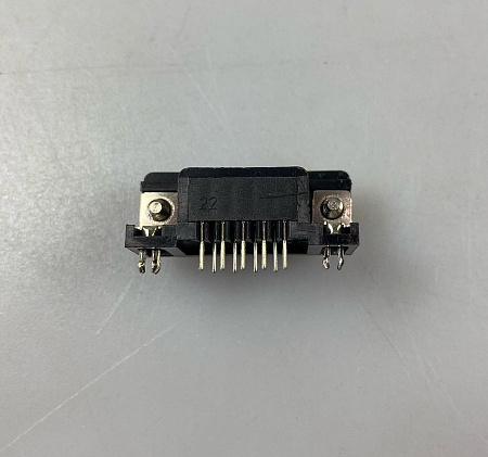 Разъем D-Sub 9 L77SDE09SA4CH4F Amphenol (розетка на кабель)