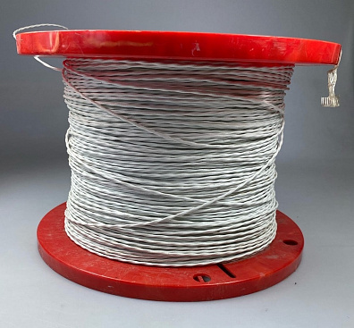 Кабель 55A1121-24-0/9-9 2х0,2 кв.мм белый Raychem